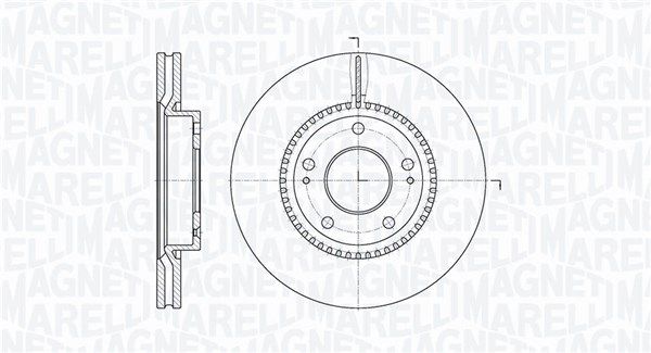 MAGNETI MARELLI Piduriketas 361302040310